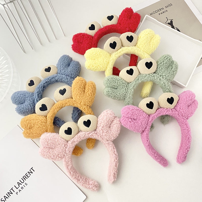 Băng đô cài tóc, bờm tóc hình thú 3D hàn quốc Cá Vàng - Cá Mập - Khủng Long- Vịt Vàng-Vịt Trắng