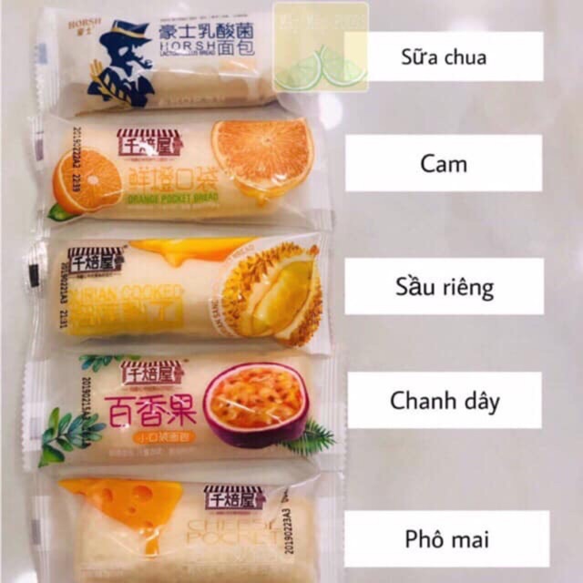 Bánh sữa chua HORSH Đài Loan các vị 169k/ 1 kg bánh