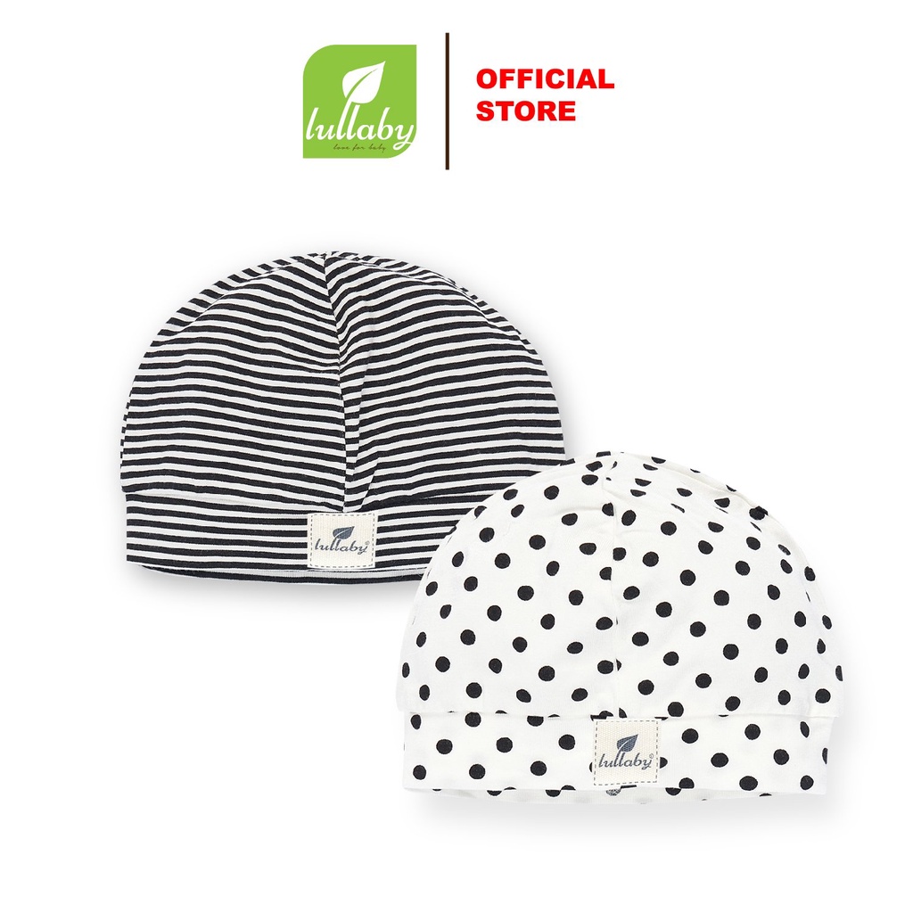 LULLABY - Set mũ nồi 2 chiếc NH405M ( Size sơ sinh 3M)