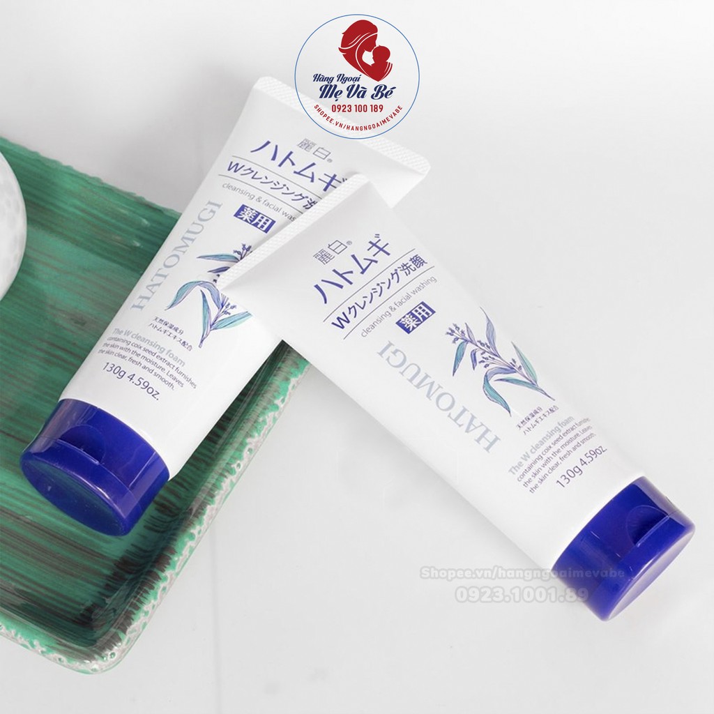  Sữa rửa mặt Hatomugi, sữa rửa mặt cho da dầu hạt ý dĩ trắng da Nhật Bản | BigBuy360 - bigbuy360.vn