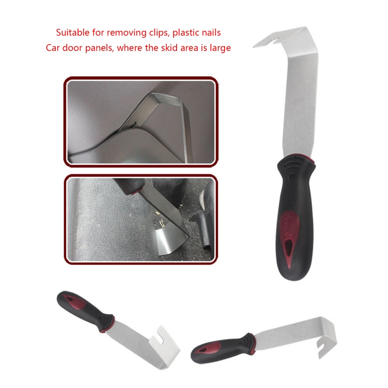 Tua Vít Khóa Cửa Xe Hơi Bằng Thép Không Gỉ Kèm Lưỡi Nhựa Chuyên Dụng