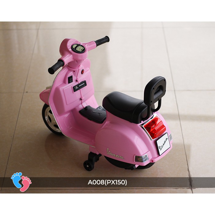 Xe máy điện Vespa cho bé BABY PLAZA A008 (PX150)