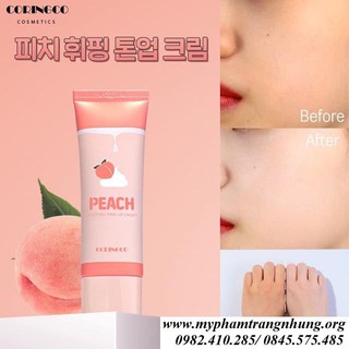 KEM DƯỠNG TRẮNG DA TRÁI ĐÀO