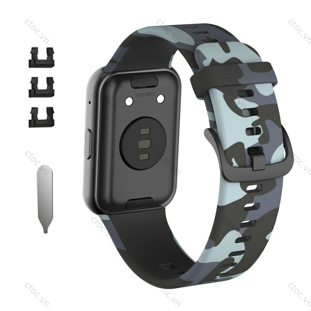 Dây Đeo Silicon Thay Thế Cho Đồng Hồ Thông Minh huawei watch Fit