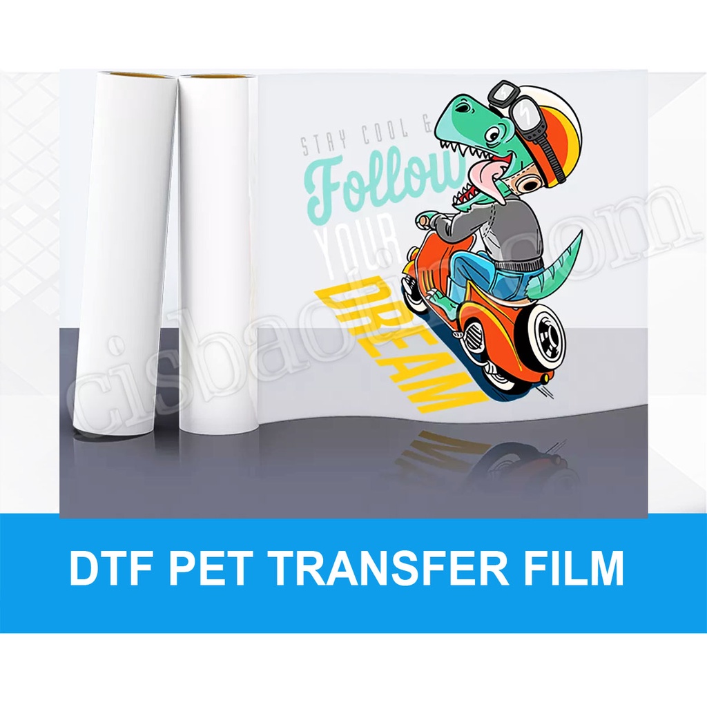 PET FILM CHUYỂN NHIỆT DTF DÙNG CHO MÁY IN PHUN MỰC PIGMENT DTF  KHỔ A3