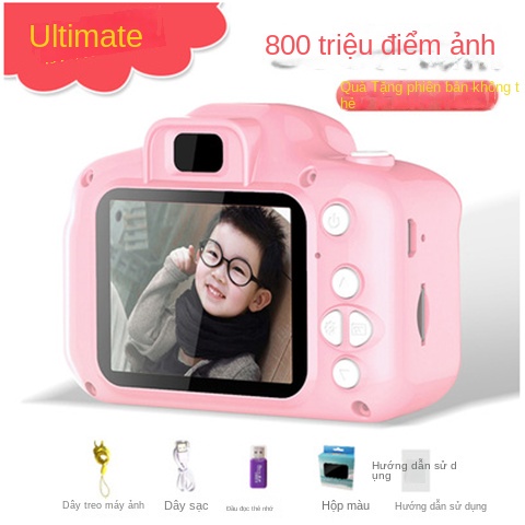 Máy Ảnh Kỹ Thuật Số Mini Độ Chính Xác Cao Dùng Làm Quà Tặng Sinh Nhật Cho Bé