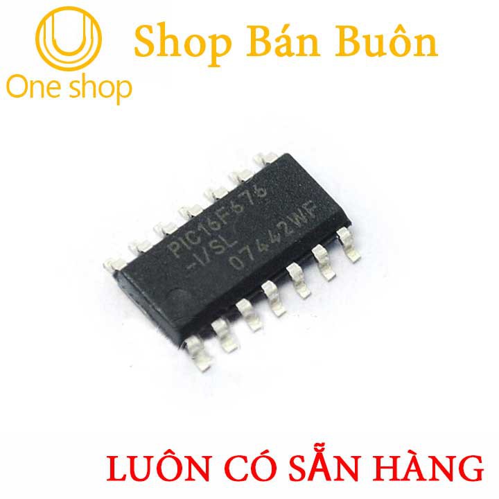 IC Chức Năng PIC16F676-I/SL SOP-14