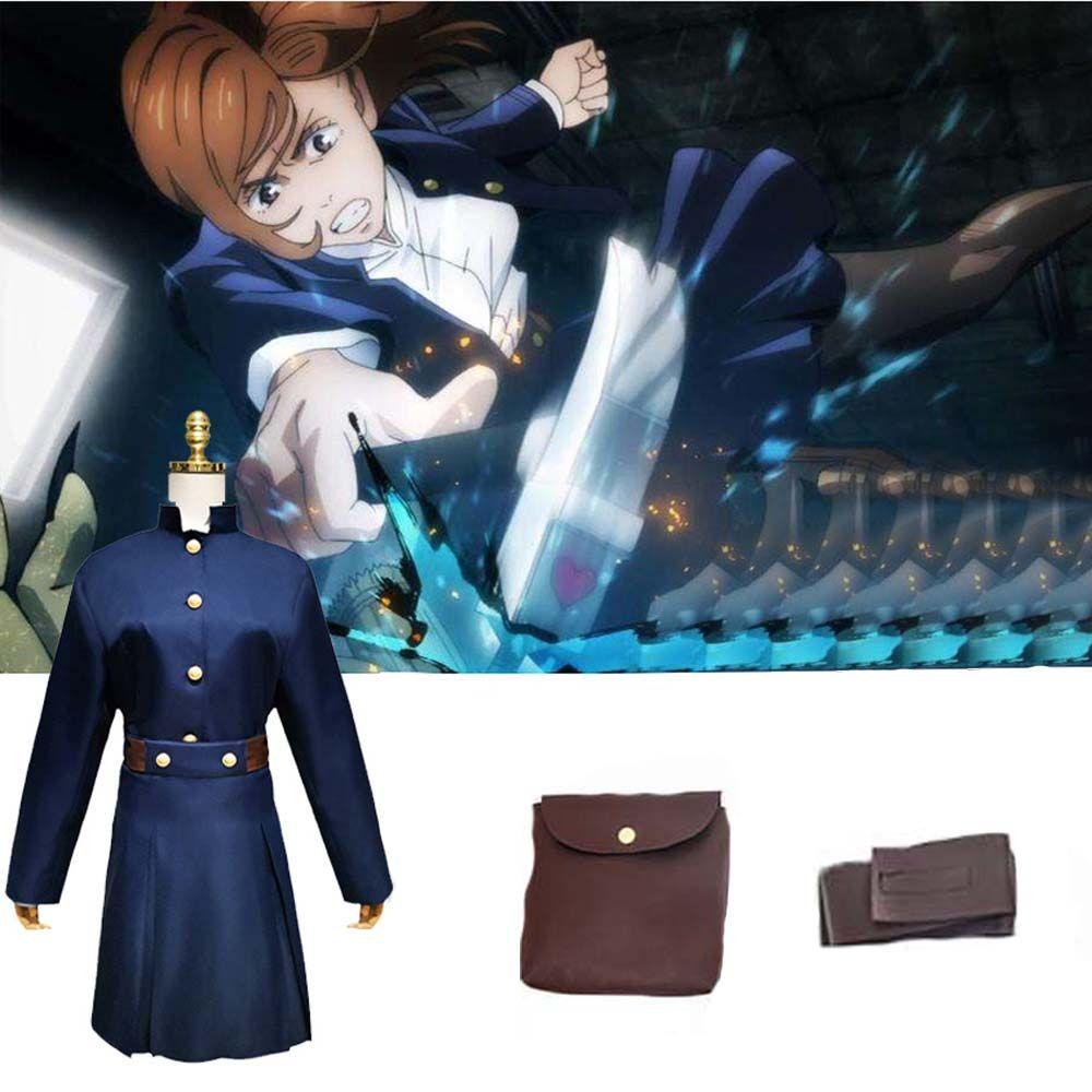 Bộ đồng phục Kugisaki Nobara trong anime Jujutsu Kaisen thời trang cho nữ dùng cosplay trong bữa tiệc | BigBuy360 - bigbuy360.vn