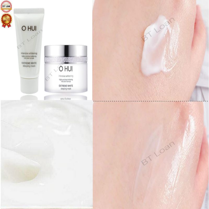 Mặt nạ ngủ dưỡng trắng da Ohui Extreme White Sleeping Mask