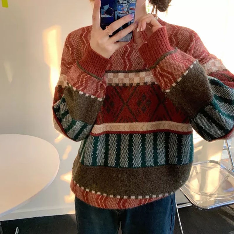 Áo len tay dài thời trang dành cho nữ