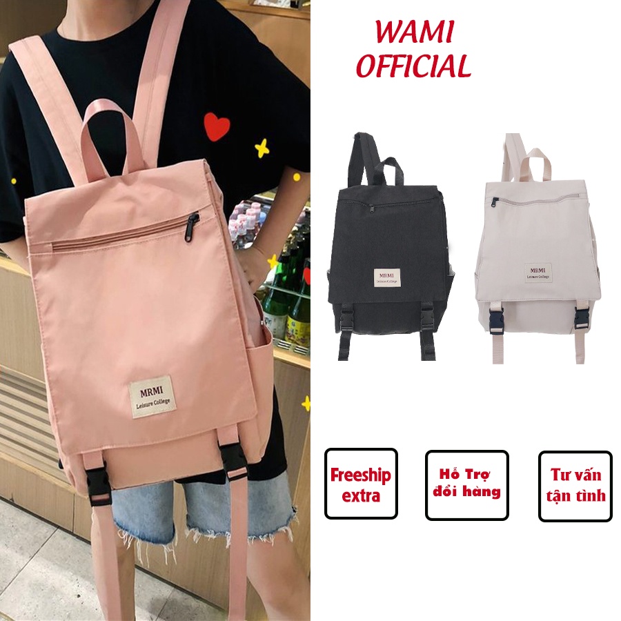 Balo Đi Học Đi Làm Phong Cách Thời Trang Hàn Quốc Trẻ Trung Năng Động Chống Thấm Nước - 6122 Wami.Official