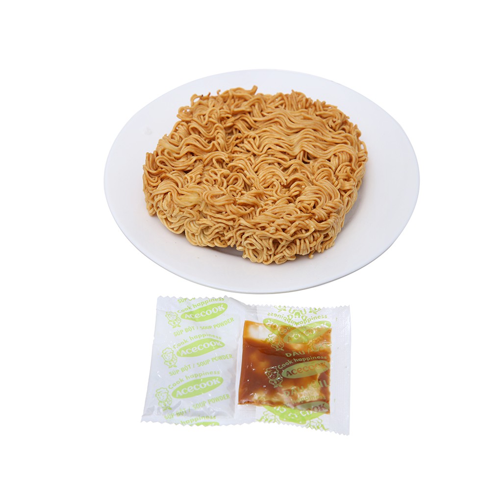 Thùng 30 gói hảo hảo mì chay hương vị rau nấm 74g Acecook | BigBuy360 - bigbuy360.vn