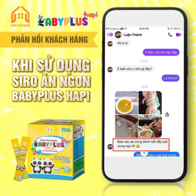 BABYPLUS MUA 1 TẶNG 2 Siro Ăn Ngon Baby Plus, Giúp Bé Ăn Ngon, Ngủ Ngon, Tiêu Hoá Tốt, Tăng Cân, Tăng Sức Đề Kháng