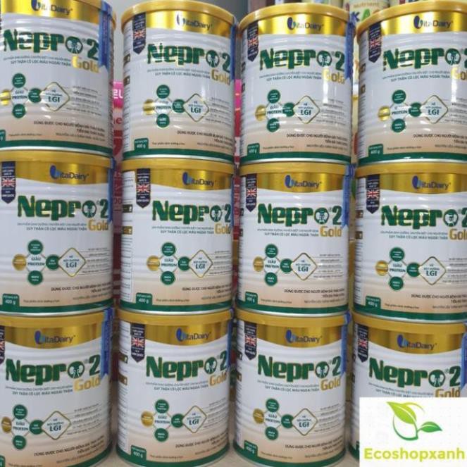 Combo 6 lon  Sữa nepro 2 gold hộp 400g Date T4.2023