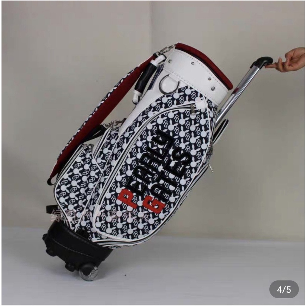 Túi đựng gậy Golf PLG, túi gậy golf có bánh xe và tay kéo, chất liệu vải dù siêu bền đẹp