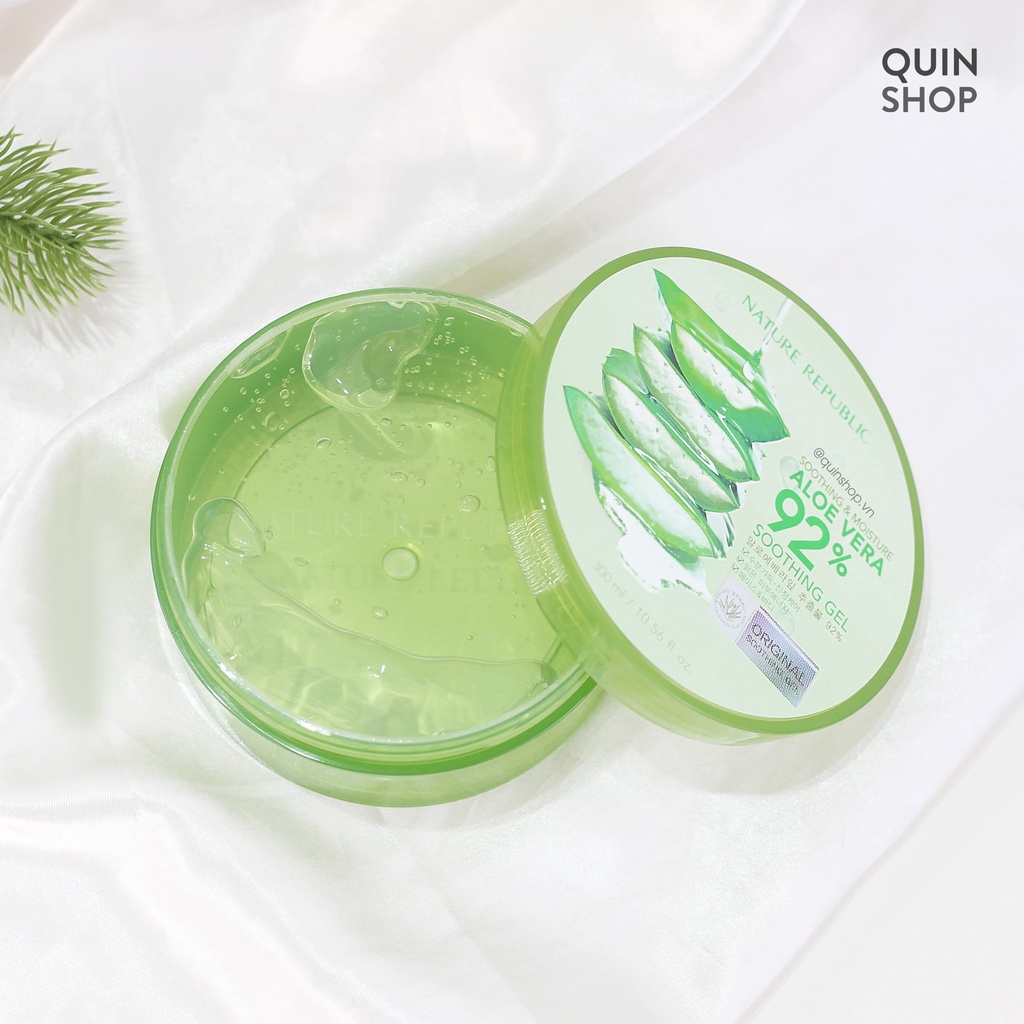 Gel Dưỡng Ẩm Nha Đam Nature Republic Aloe Vera 92% Soothing Gel
