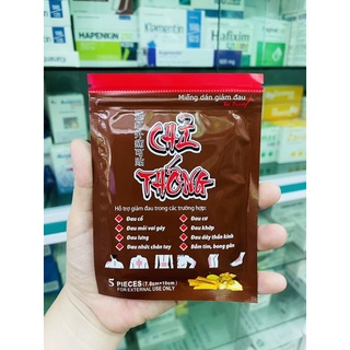 Miếng dán giảm đau chỉ thống ( gói 5 miếng)