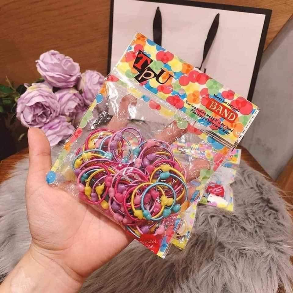 Dây cột tóc cho bé 50 dây