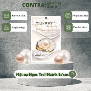 Mặt nạ cấp ẩm làm sáng da Ngoc Trai Matrix Lecos gói