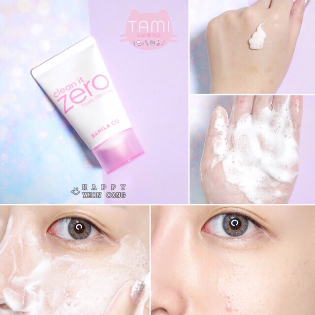Sữa Rửa Mặt Banila Co Clean It Zero Foam Cleanser