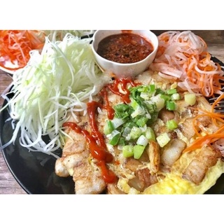 (CHỈ GIAO TÂN BÌNH)Combo bột chiên + đu đủ + tương