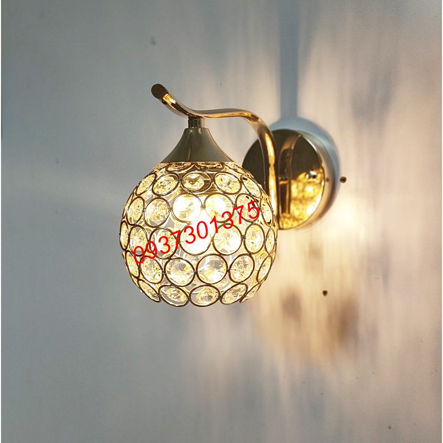 Đèn tường trang trí phòng khách phòng ngủ T8432_Tặng kèm bóng đèn led cao cấp