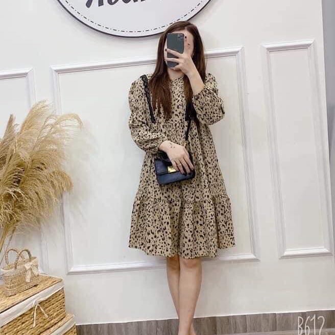 Đầm Bầu Váy Bầu Đi Tiệc Mùa Hè Dáng Suông Thiết Kế Đi Chơi Sang Chảnh HD2627 Honey Mommy