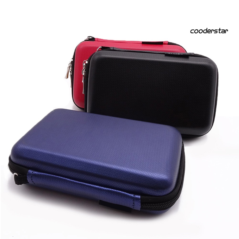 COOD-st 2.5Inch Hard Disk Drive Protective Case Power Bank USB Cable Charger Storage Bag