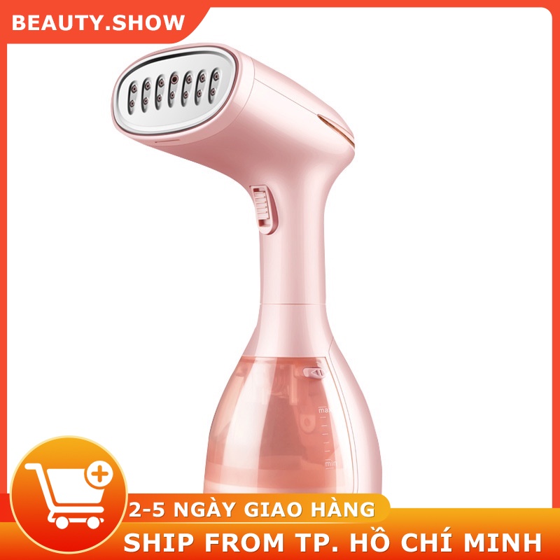 Bàn ủi hơi nước cầm tay HUYNDAI công suất 1200W, ủi nhanh mọi loại vải không lo mỏi tay