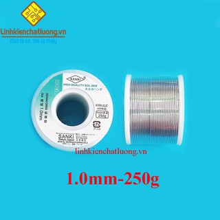 Thiếc hàn sanki japan 1.0mm 250g sn60