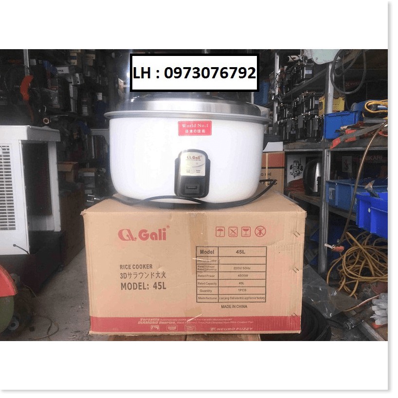 Nồi cơm điện công nghiệp GALI 45l - Hàng nhập khẩu