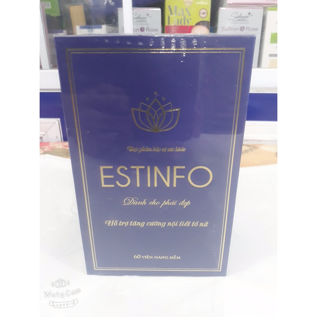 (CHÍNH HÃNG) Viên uống ESTINFO, tăng cường nội tiết tố, giảm lão hóa da, giúp da mịn màng tươi sáng | BigBuy360 - bigbuy360.vn
