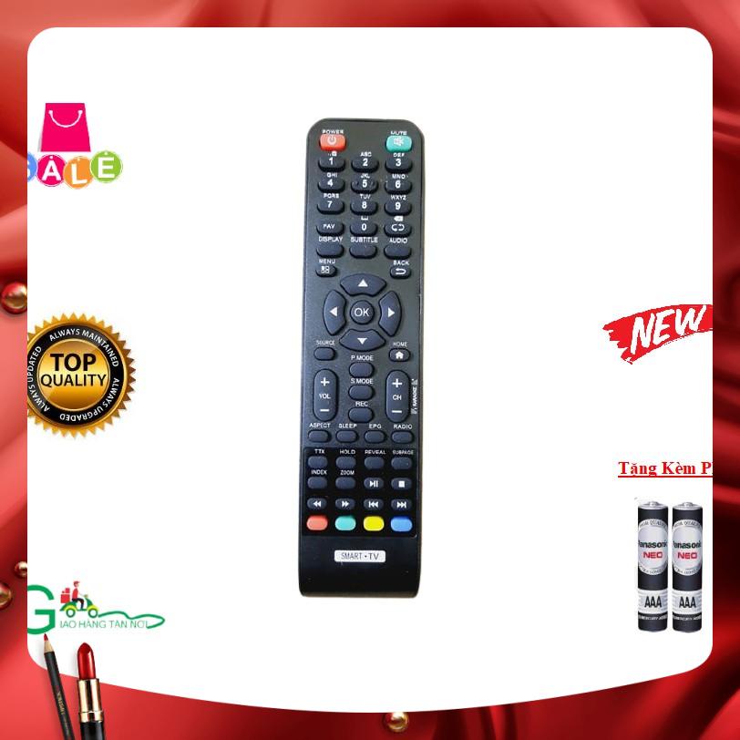 Remote Điều khiển từ xa tivi Nanomax LED/LCD/Smart TV- Hàng loại tốt mới Tặng kèm Pin