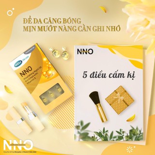 VITAMIN E NNO (Dưỡng ẩm, tái tạo, chống oxy hóa ) hộp 30 viên