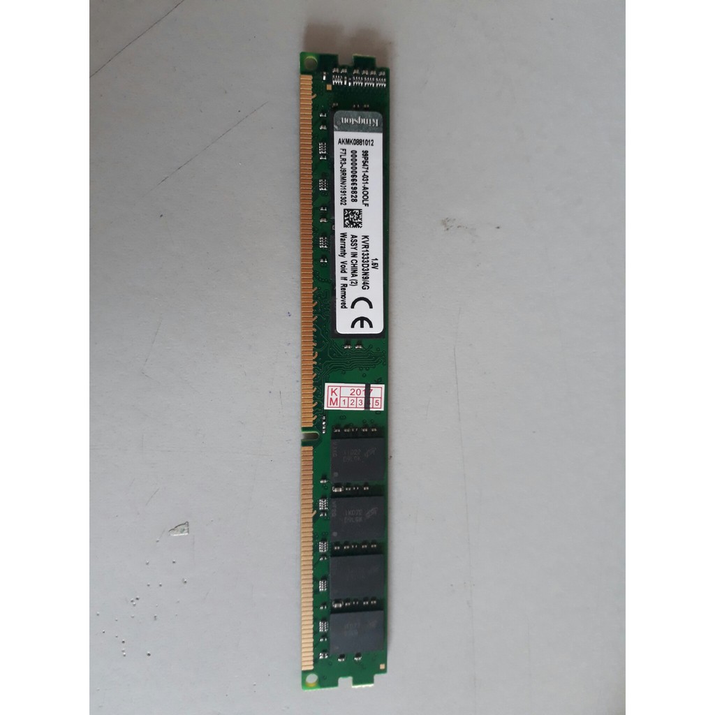 Ram Kingston 4GB DDR3 Bus 1600MHz mới 100%bảo hành 36 tháng