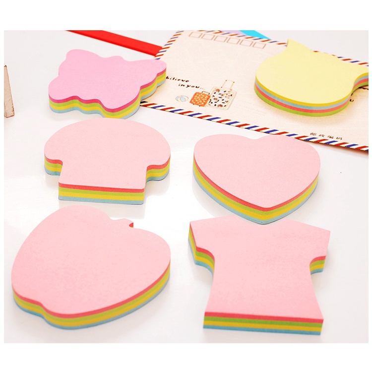 Set 100 Miếng Dán Ghi Chú Đánh Dấu Trang Sách Hình Lá Cờ Cho Học Sinh
