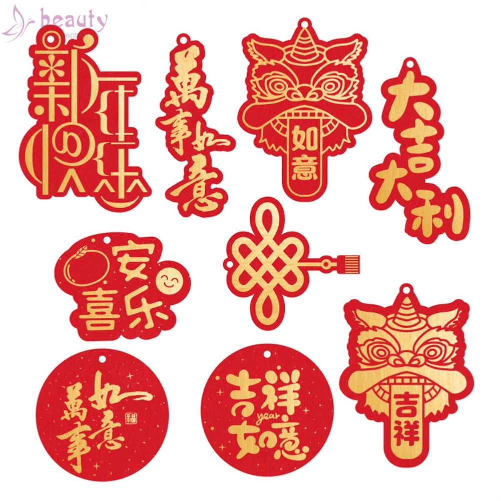 1 Túi Đèn Lồng Treo Trang Trí Lễ Hội Mùa Xuân Năm Mới Của Trung Quốc