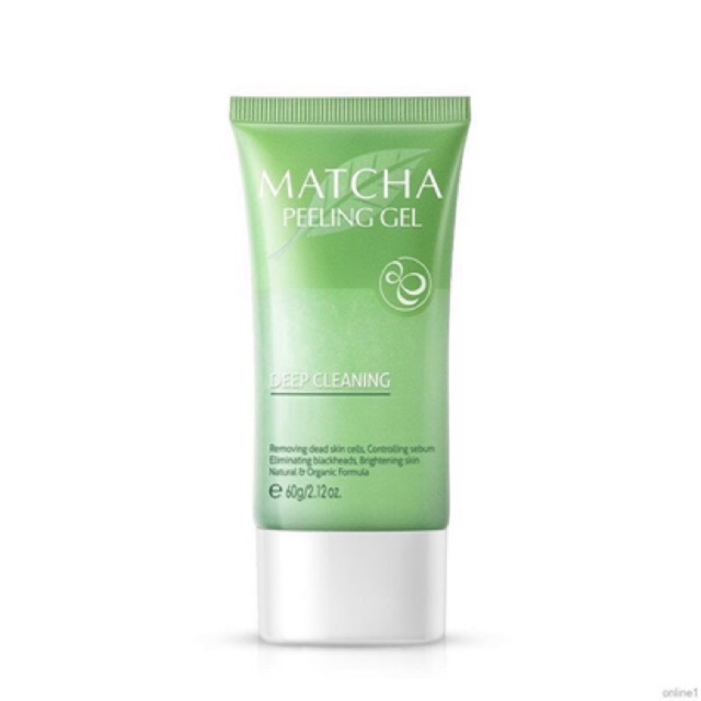 Gel Matcha tẩy tế bào chết hiệu quả 60ml