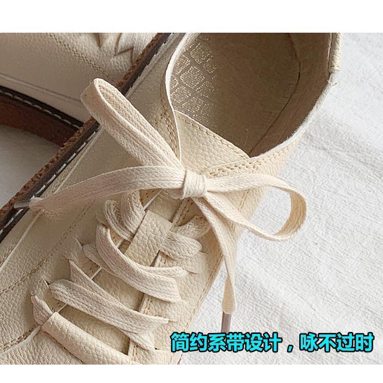 Giày Da Đế Dày Mềm Mại Phong Cách Nhật Bản Cổ Điển Dễ Phối Đồ Thời Trang Xuân Thu Cho Nữ