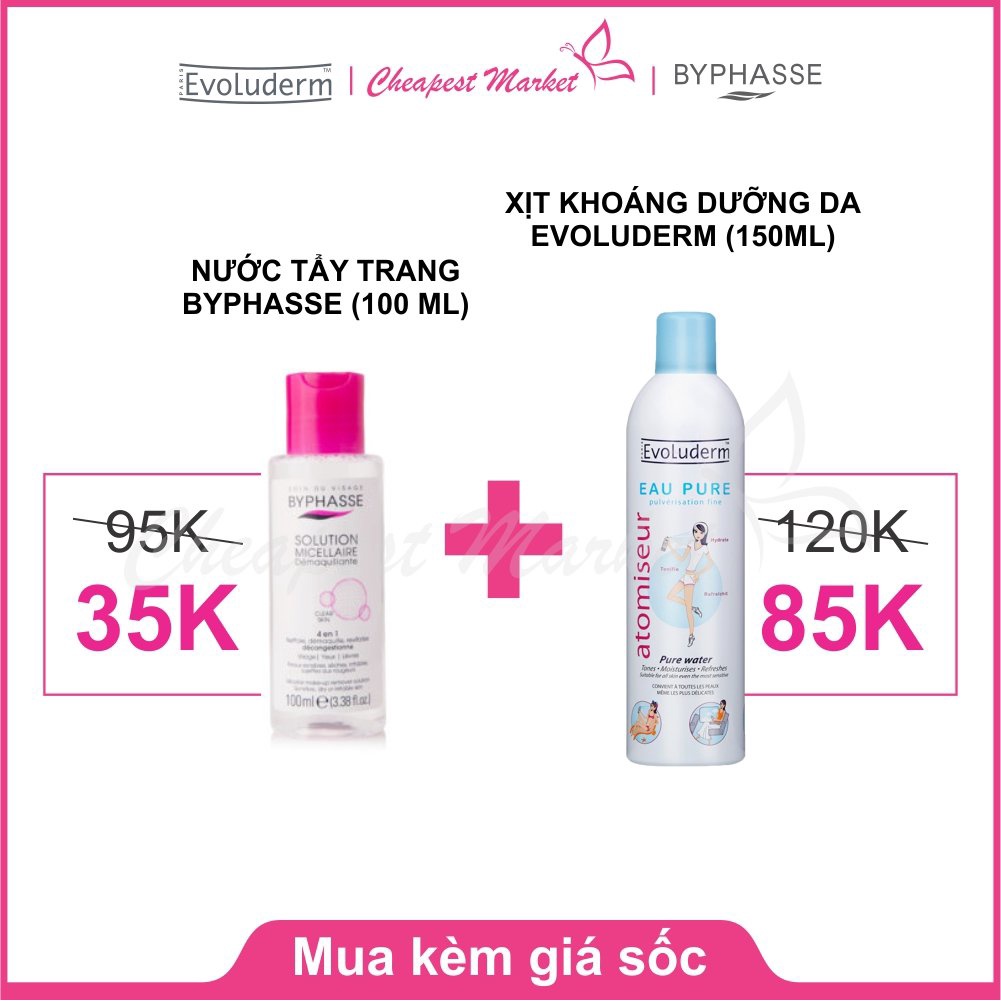 Nước tẩy trang Byphasse 100ml