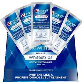 Miếng dán răng Miếng Dán Trắng Răng Crest 3D White Professional Effects - 1/2 hộp - 10 miếng
