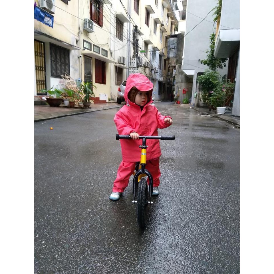 Áo mưa bộ trẻ em vải dù cao cấp (đủ size)