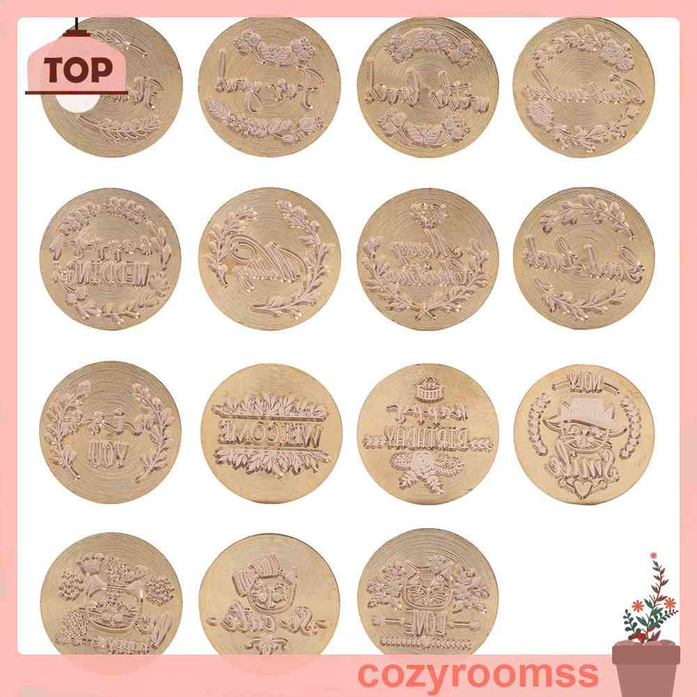 Con Dấu Sáp Niêm Phong Bì Thư Phong Cách Cổ Điển