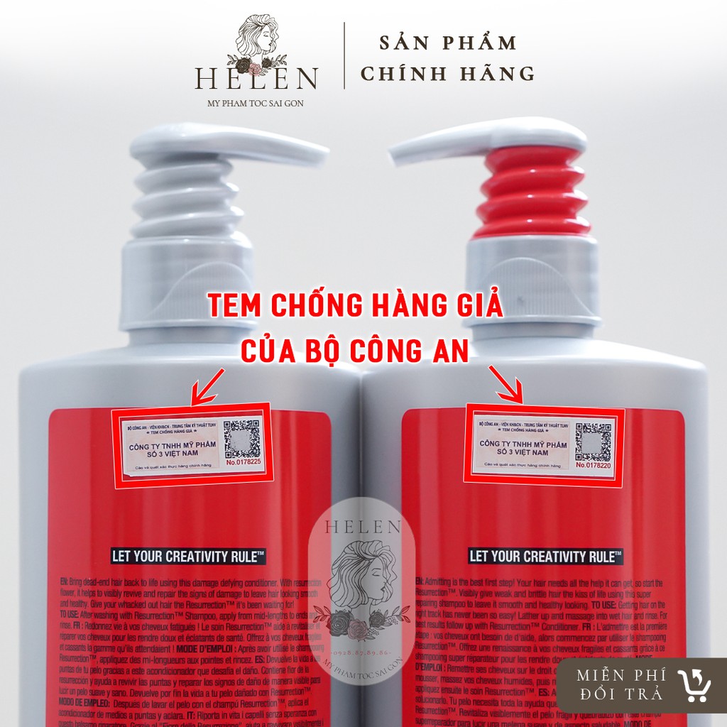 Dầu Gội TIGI 970ML*2 MẪU MỚI Dung Tích Khủng TIGI Bed Head Phục Hồi Tóc Hư Tổn | Hàng Chính Hãng