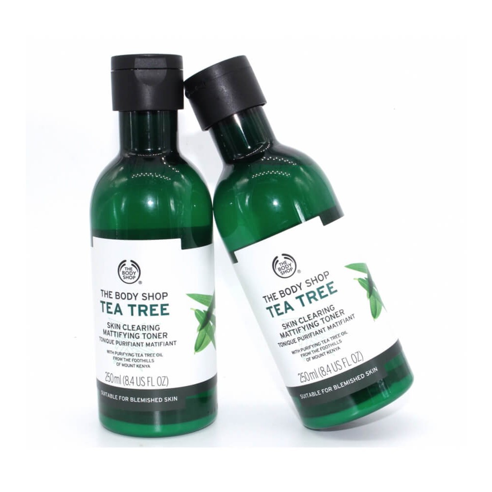 Toner Da Dầu Mụn The Body Shop Tea Tree Skin Clearing Mattifying Toner - Nước Hoa Hồng Trầm Trà