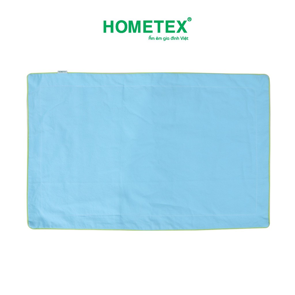 Áo gối đầu size 30x50cm có bèo cotton xốp màu Hometex