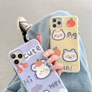 Ốp iPhone Heo Hello và Mèo Cute iPhone 7Plus/8Plus/X/Xs Max/11/11 Pro Max - ốp iphone