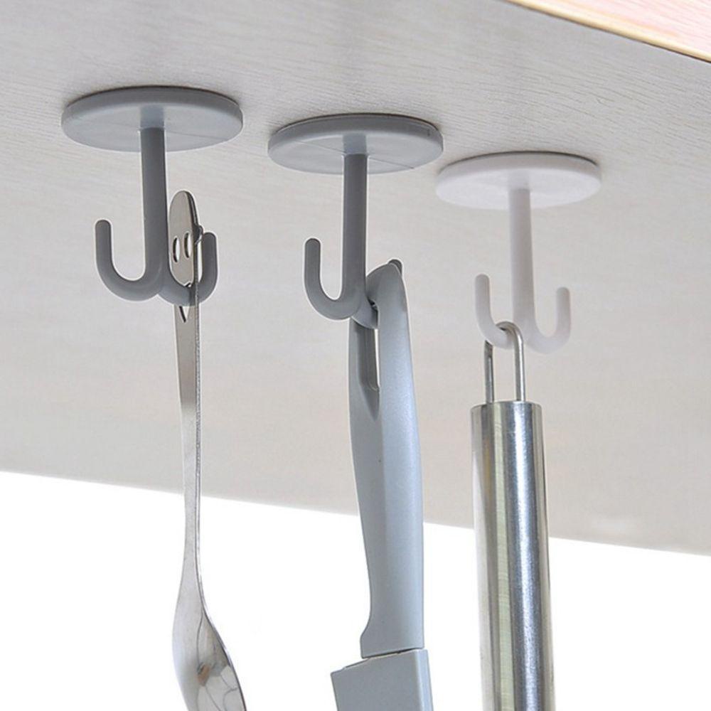 Móc Treo Đồ Dán Tường Không Cần Đục Lỗ Siêu Bền Tiện Dụng Cho Nhà Bếp / Nhà Tắm