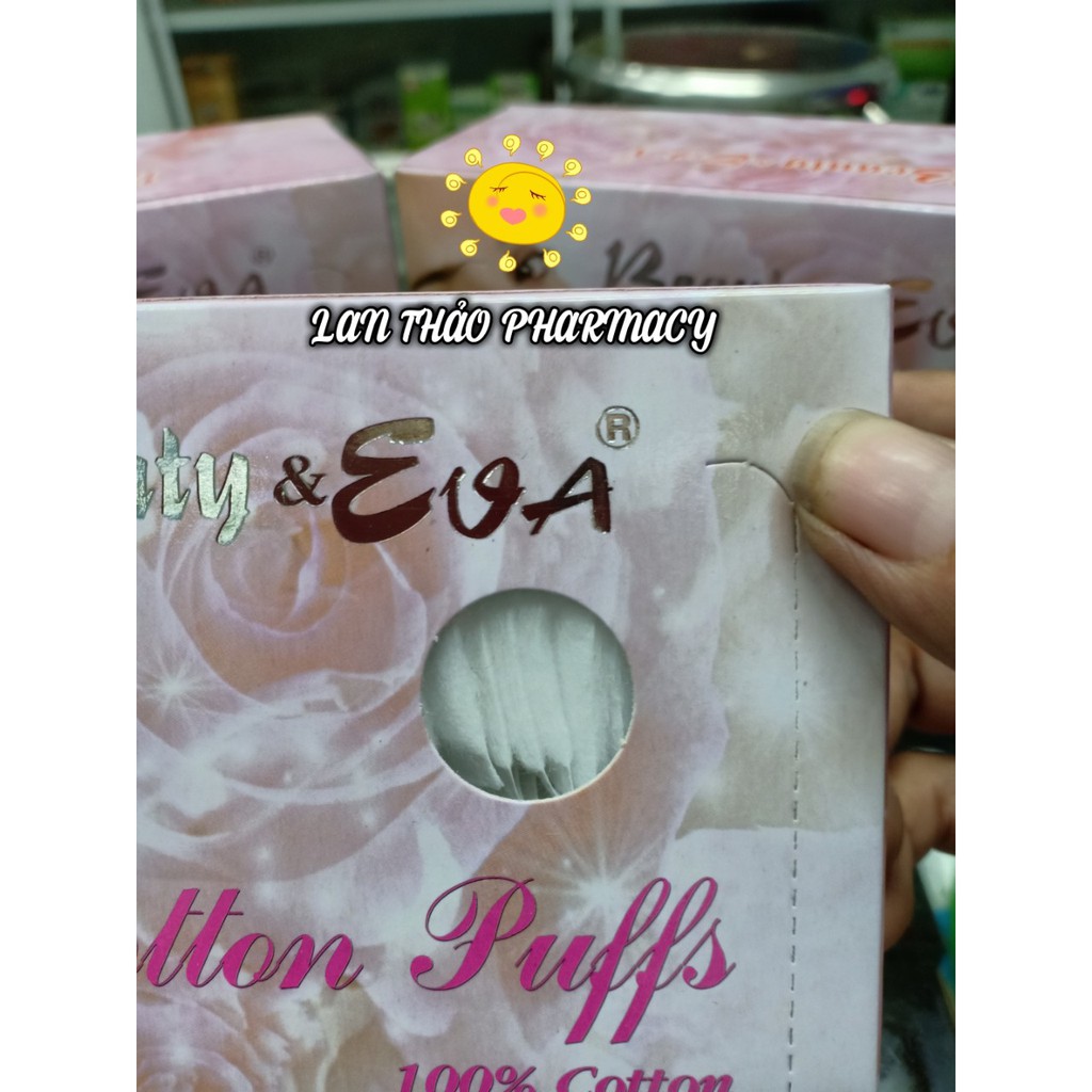 Bông tẩy trang beauty eva chính hãng Hàn Quốc giá tốt