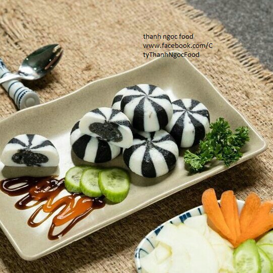 BÁNH BAO TR-ỨNG M-Ự-C(SEFOOD BALL WITH SQUID INK) chỉ giao hàng tp hcm | BigBuy360 - bigbuy360.vn